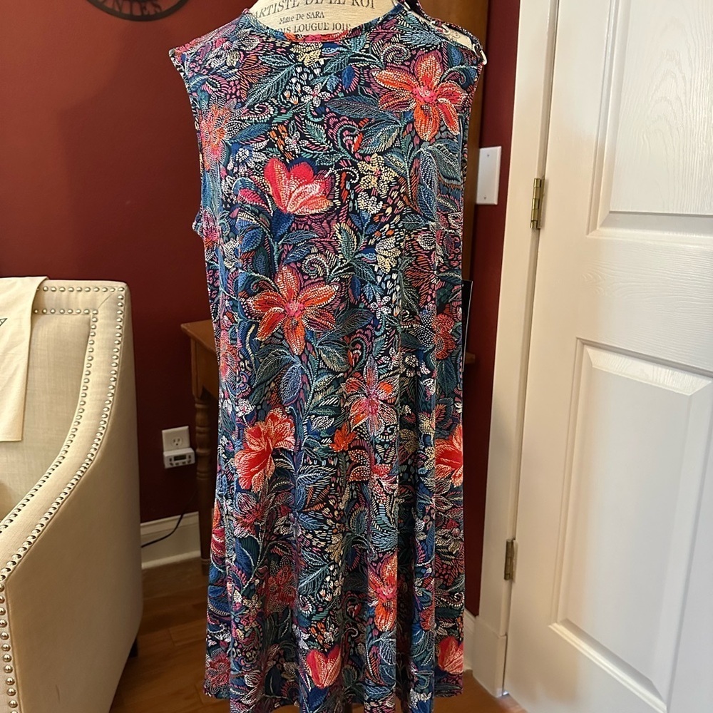 Cocomo Multicolor Floral Pattern Dress